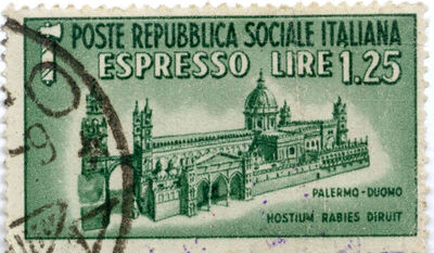 Poštanska marka Talijanske Socijalne Republike