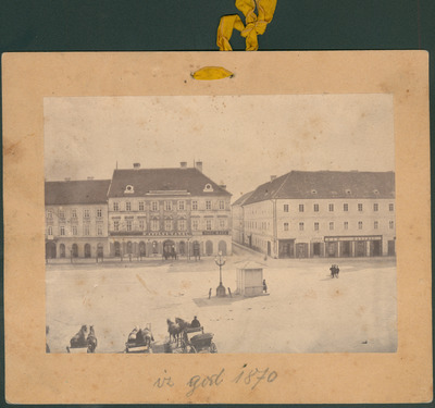 Jelačićev trg 1870. godine