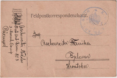 Pismo od 28. listopada 1914.