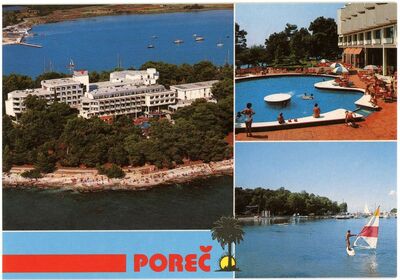 Poreč - Zelena laguna - Jugoslavija / Hotel Parentium