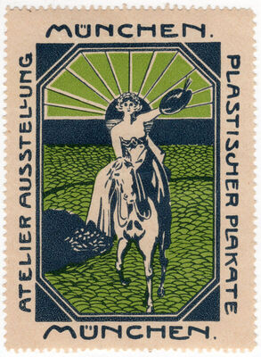 Atelier ausstellung plastischer plakate München