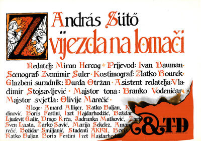 András Süto: Zvijezda na lomači