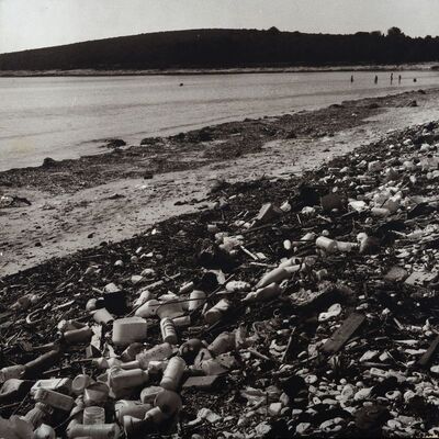 Saharun, zagađenje plastikom i mazutom