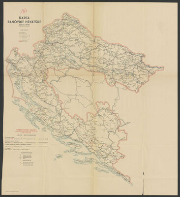 Karta Banovine Hrvatske
