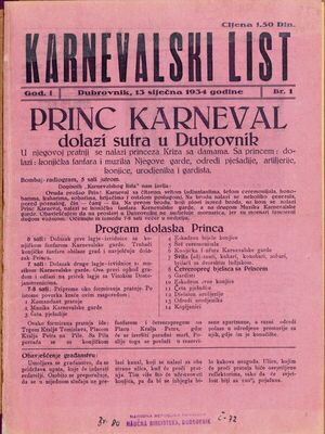 Karnevalski list