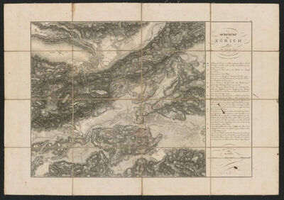 "SCHLACHT / bey / ZÜRICH / am /4ten Juny 1799."