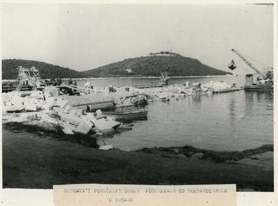 Obnova i povećanje obale postradale od bombardiranja u Vrsar