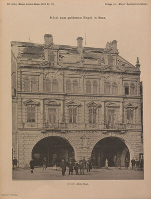 LIB-001843d: Bauten Album, Wiener. Beilage zur "Wiener Bauin