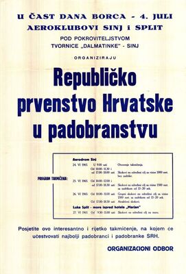 Republičko prvenstvo Hrvatske u padobranstvu