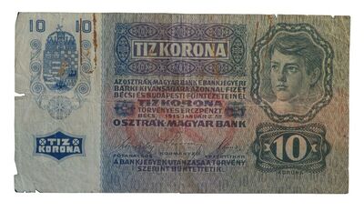 Novčanica od 10 kruna, OESTERREISCH-UNGARISCHE BANK, WIEN, 1