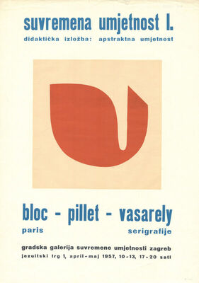 suvremena umjetnost I. bloc- pillet - vasarely