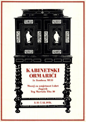 KABINETSKI ORMARIĆI iz fundusa MUO