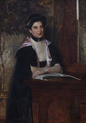 Portret Marie Bonn Leitner
