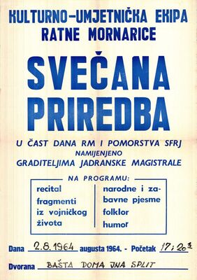 Svečana priredba - pjesme, recital, folklor, humor