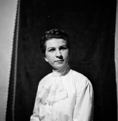 Predstava "Jalnuševčani". Ljubica Bočkaj kao Jelka