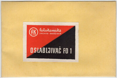 OSLABLJIVAČ FO 1 Fotokemika