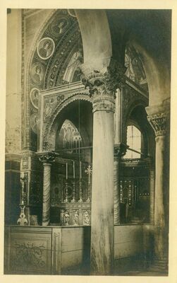 Parenzo Basilica Eufrasiana (VI secolo). Veduta dalla navata