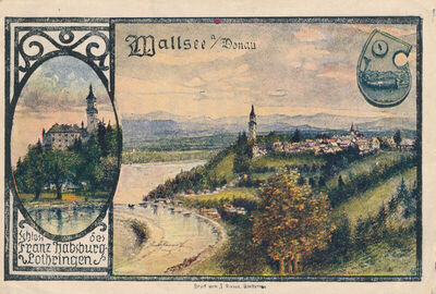 Novac iz nužde, Wallsee, Donja Austrija, 180 hellera, Austri
