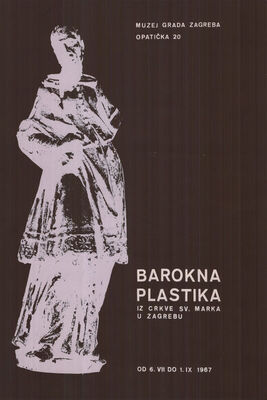 Barokna plastika iz crkve sv.marka u zagrebu