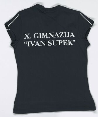 Majica X. gimnazije „Ivan Supek“