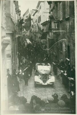 Dolazak biskupa Radossija u Poreč