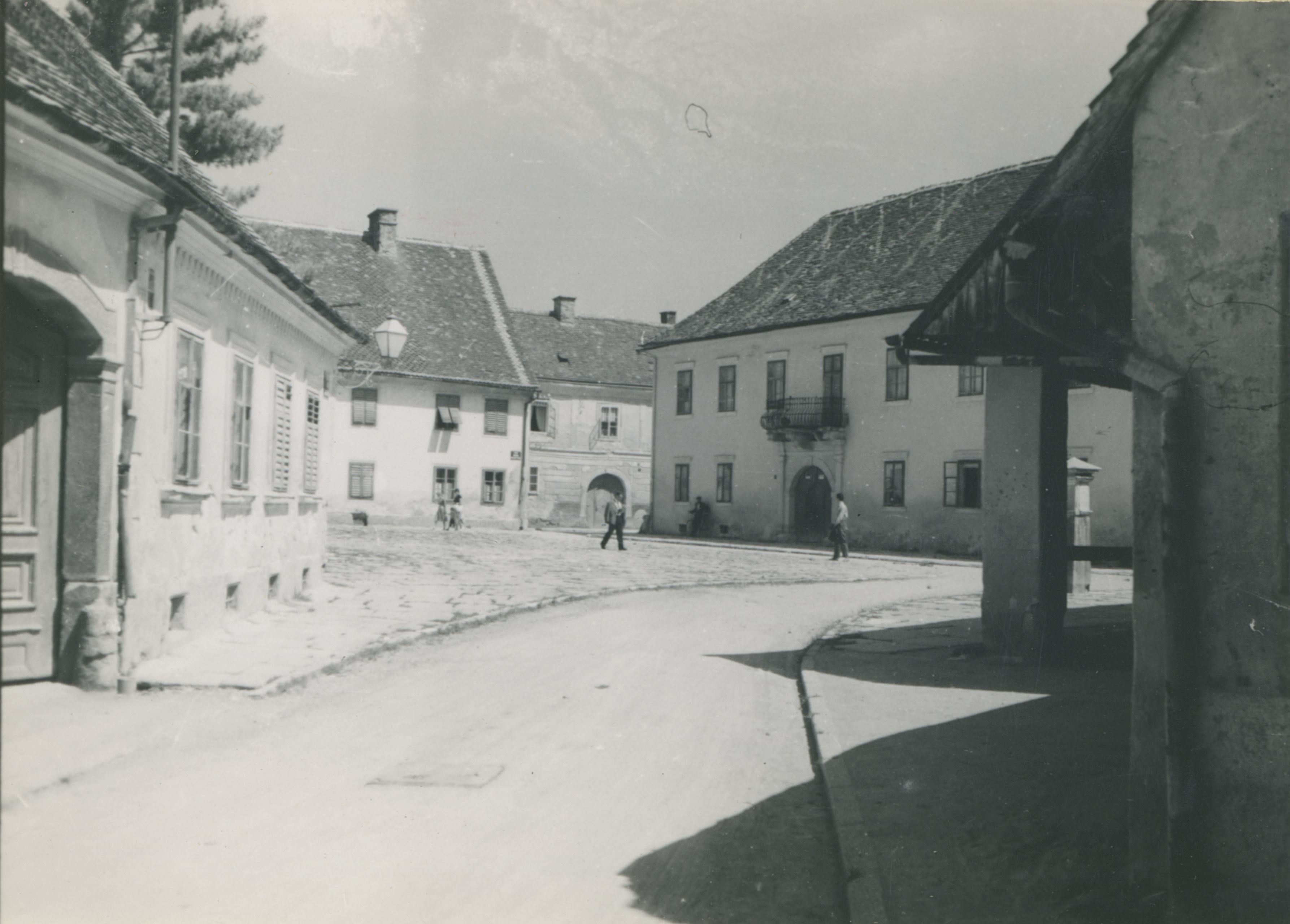 neutvrđen autor, Varaždin - palača Sermage, glavno pročelje