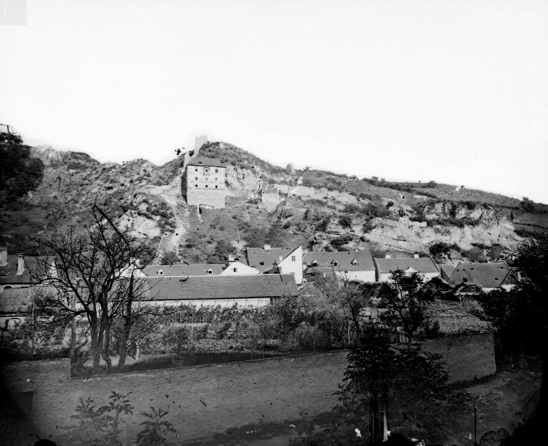 Ivan Standl, Krapina, veduta sa starim gradom