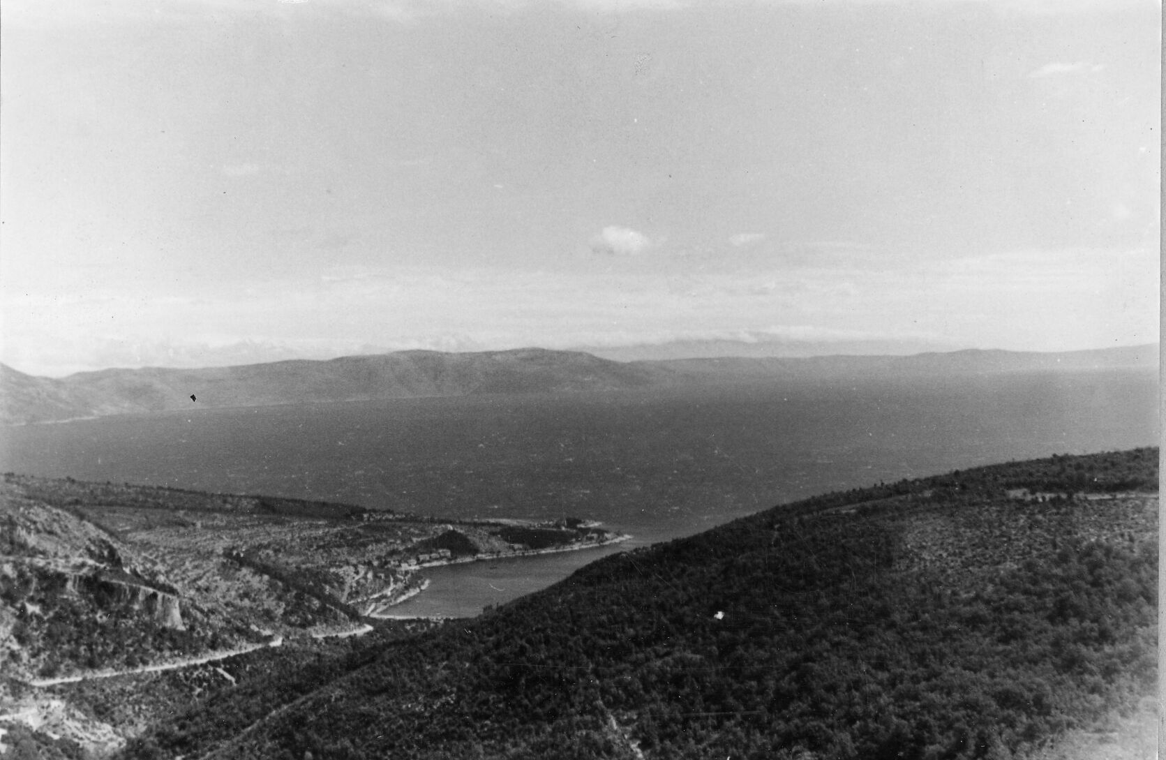 Branko Fučić, Rabac (Labin), panorama luke i mjesta s labinskog zvonika