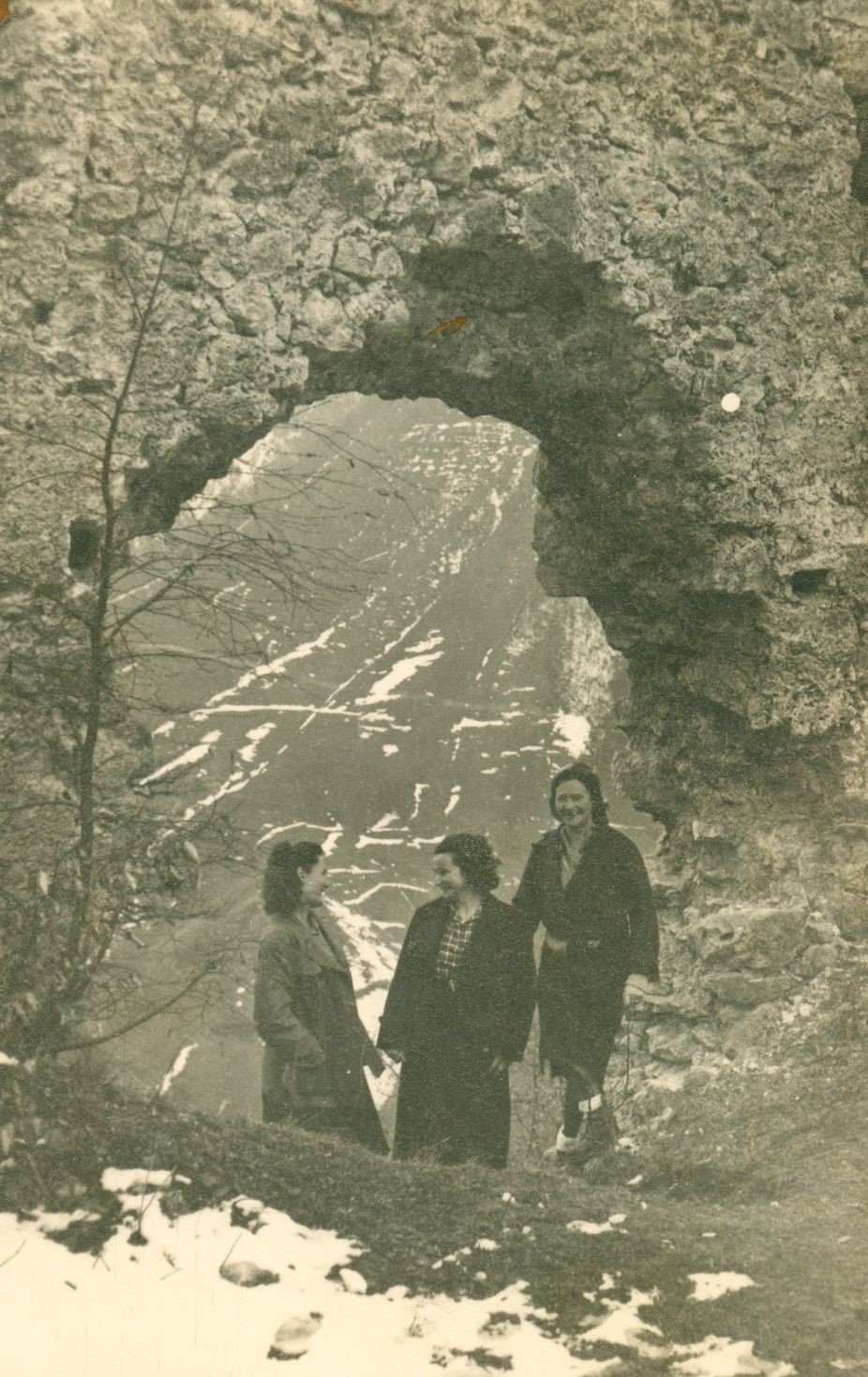 Vladimir Horvat, Lipovac (Samobor) - Stari grad Lipovac, detalj zida