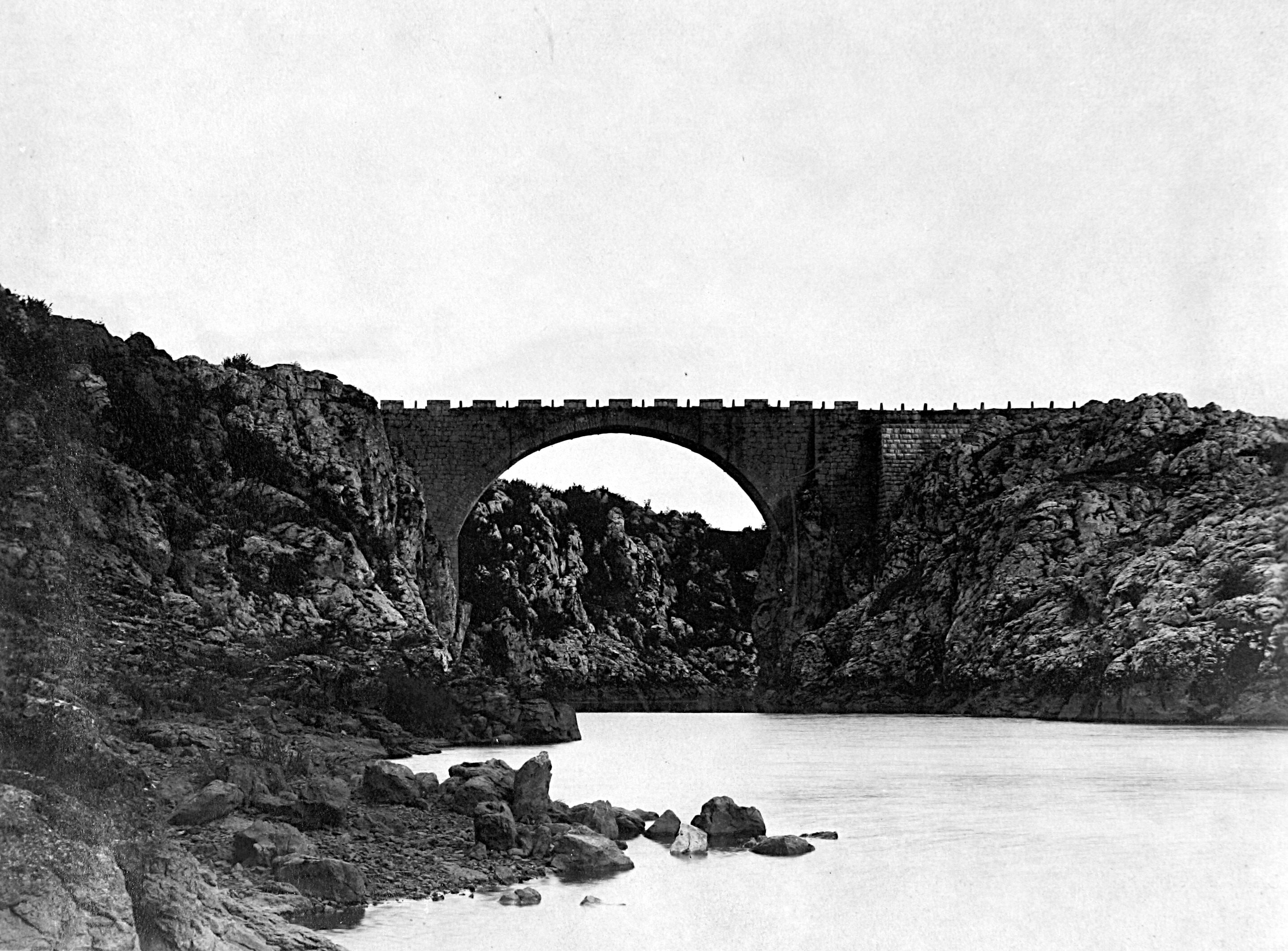 Vaso Margetić, Kaluđerovac – most preko rijeke Like iz 1840. g