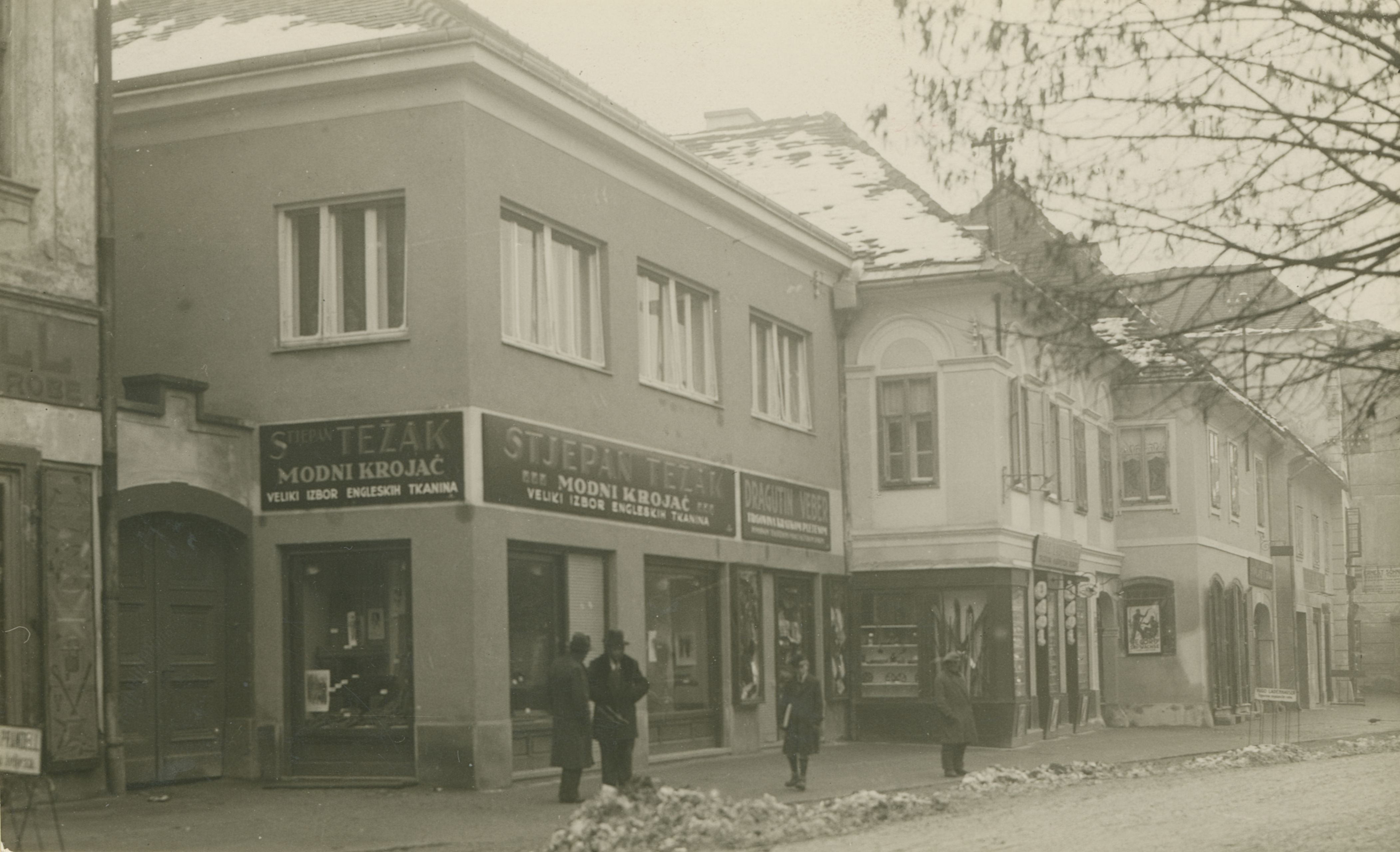neutvrđen autor, Varaždin - dućani