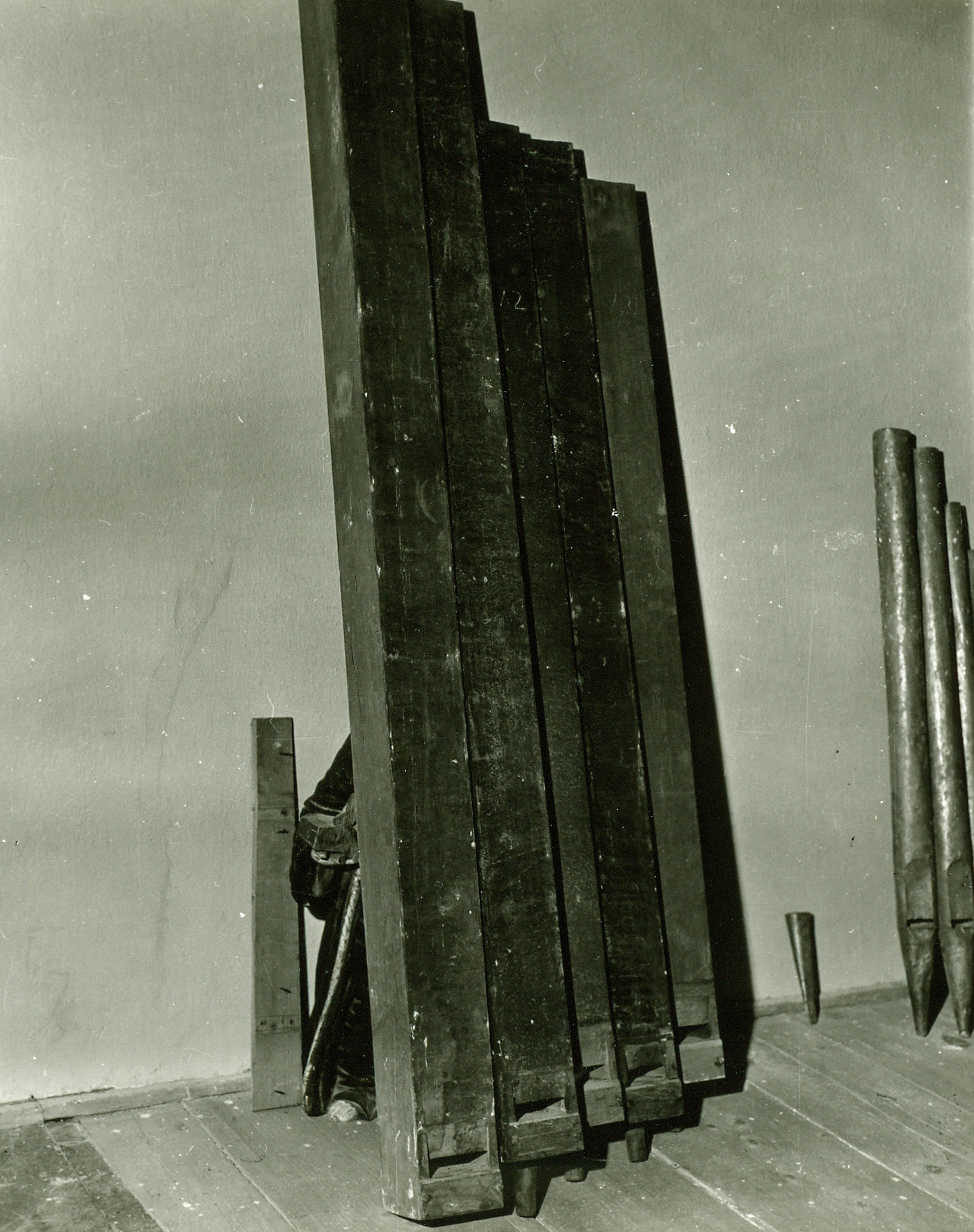 neutvrđen autor, Prčanj (Kotor) - Crkva Sv. Nikole - Ostaci orgulja - svirale