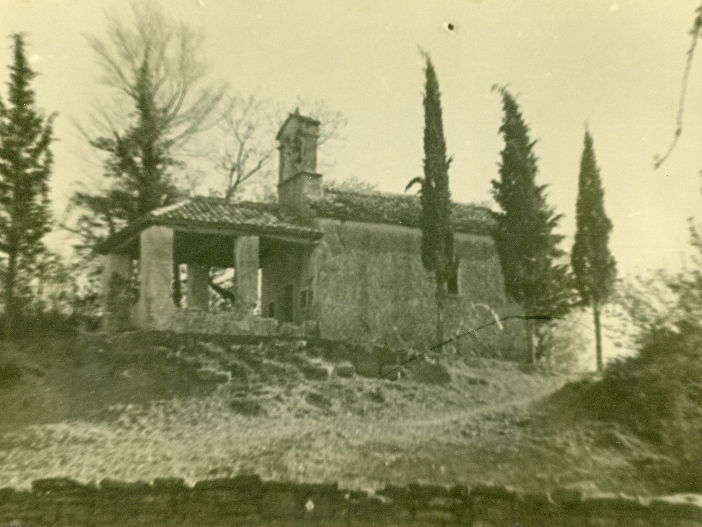 Branko Fučić, Gologorica (Cerovlje), vanjština kapele iz 1740. god., pogled s južne strane