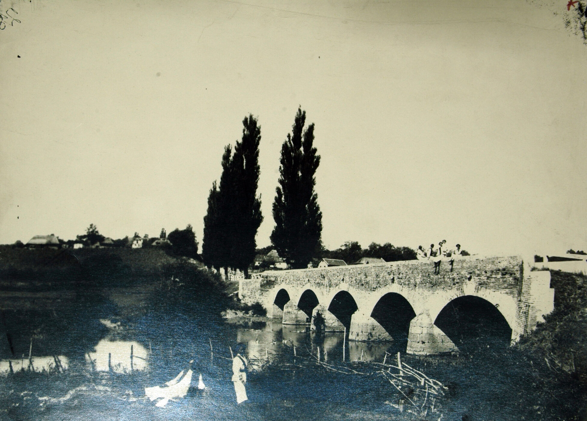 Dragutin Inchiostri, Markovac – most (i seljani!)