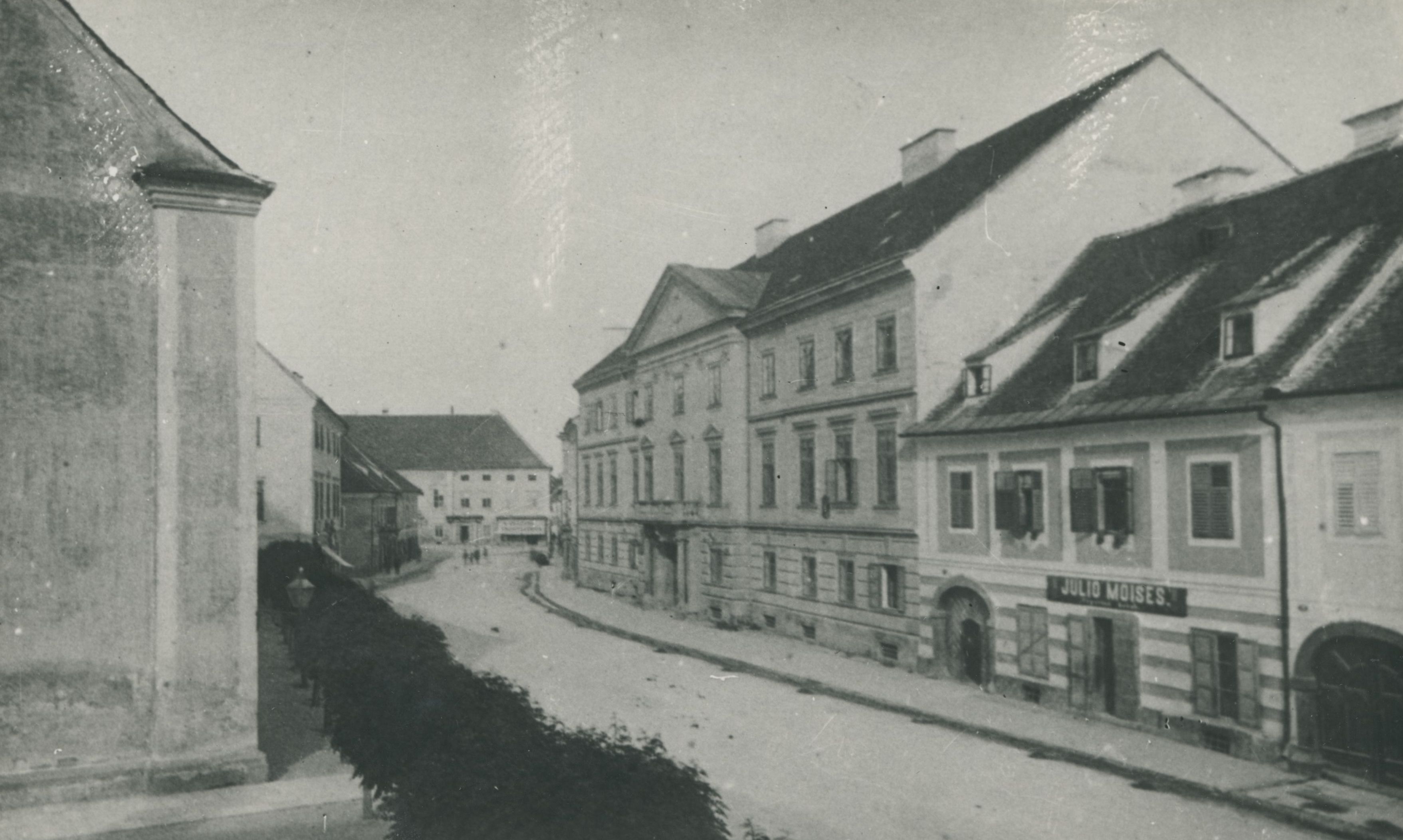 neutvrđen autor, Varaždin - Ulica B. Adžije, nekadašnja županijska palača