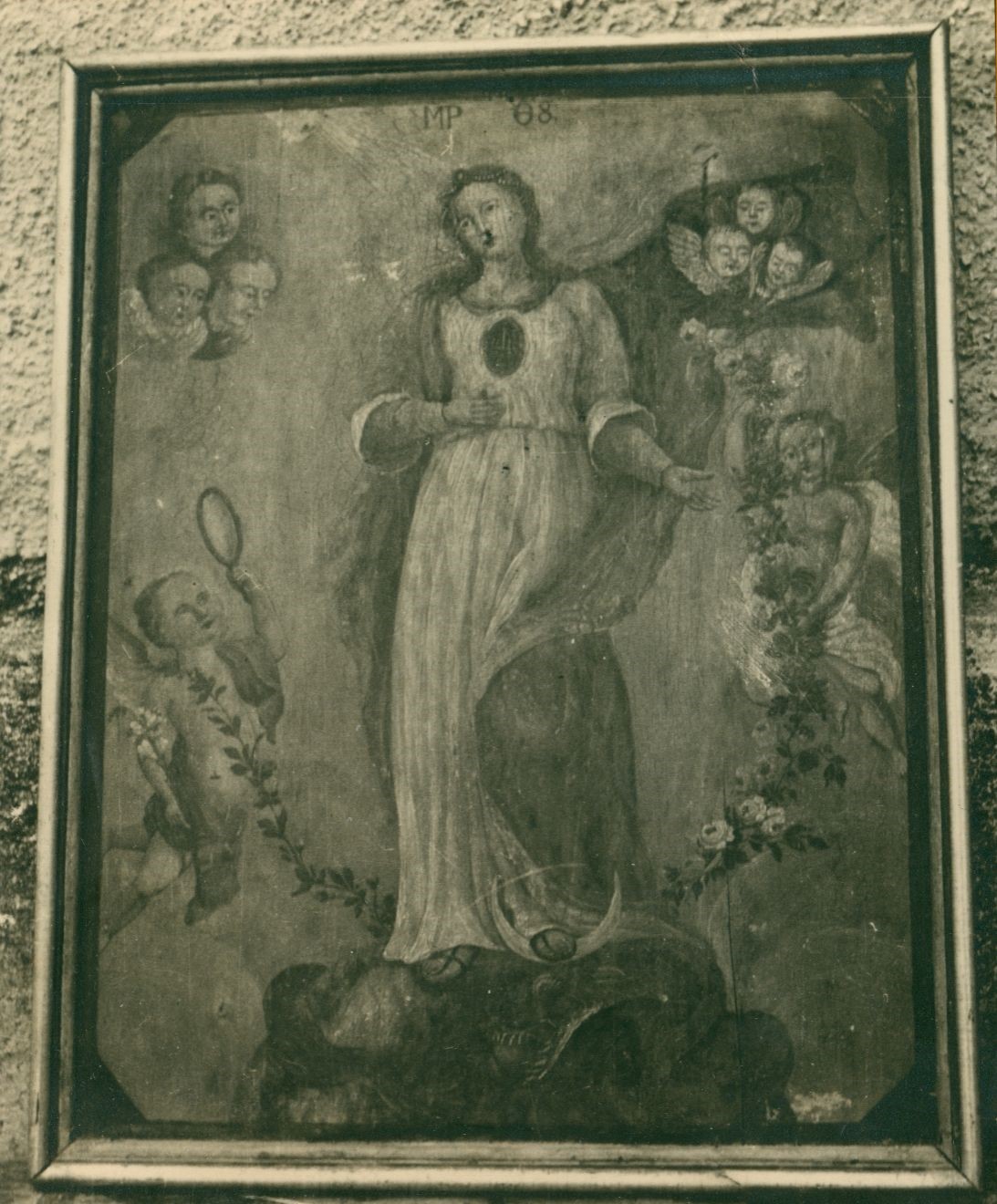 Vladimir Horvat, Drage (Žumberak) - Crkva Rođenja presvete Bogorodice, slika Immaculate