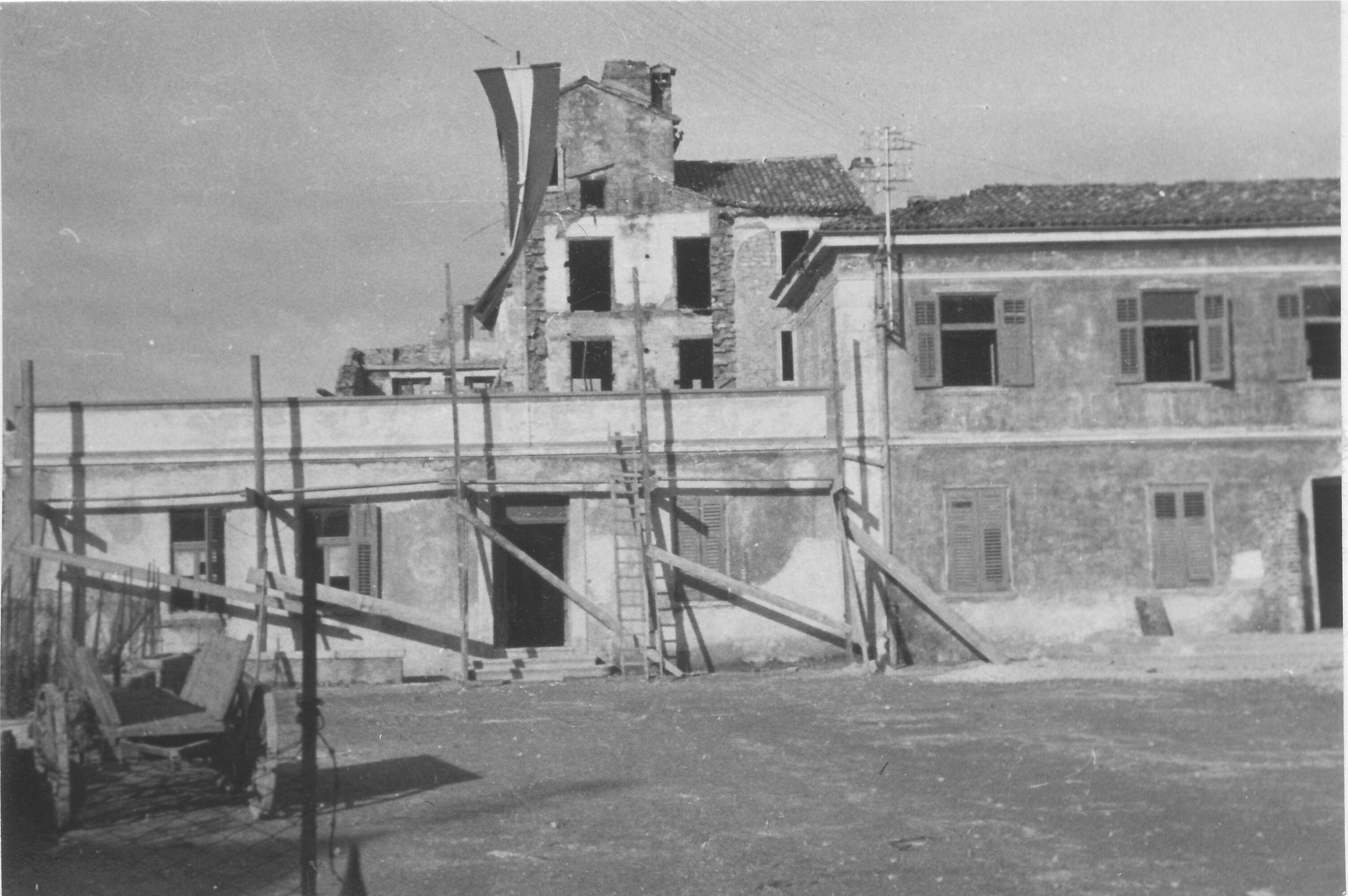 Branko Fučić, Pazin, gradnja kulturnog doma