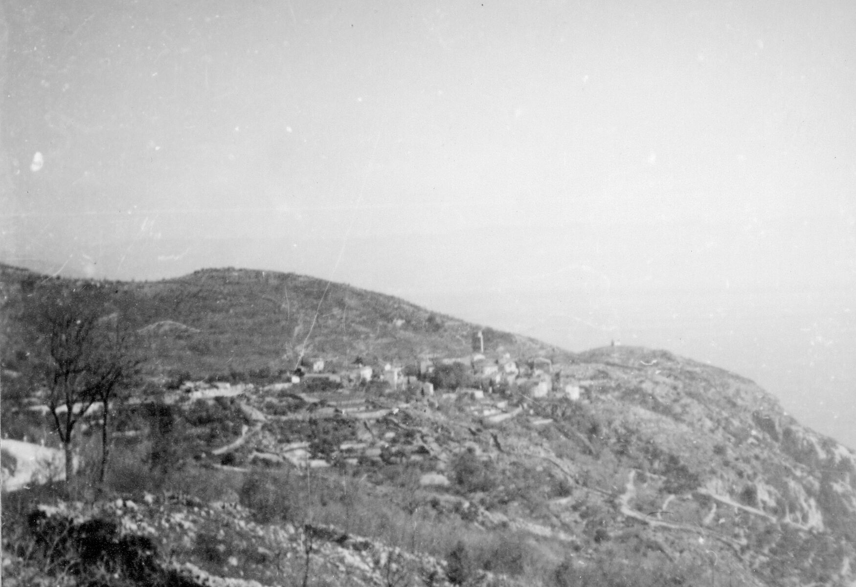 Branko Fučić, Brseč (Mošćenička Draga), panorama s juga