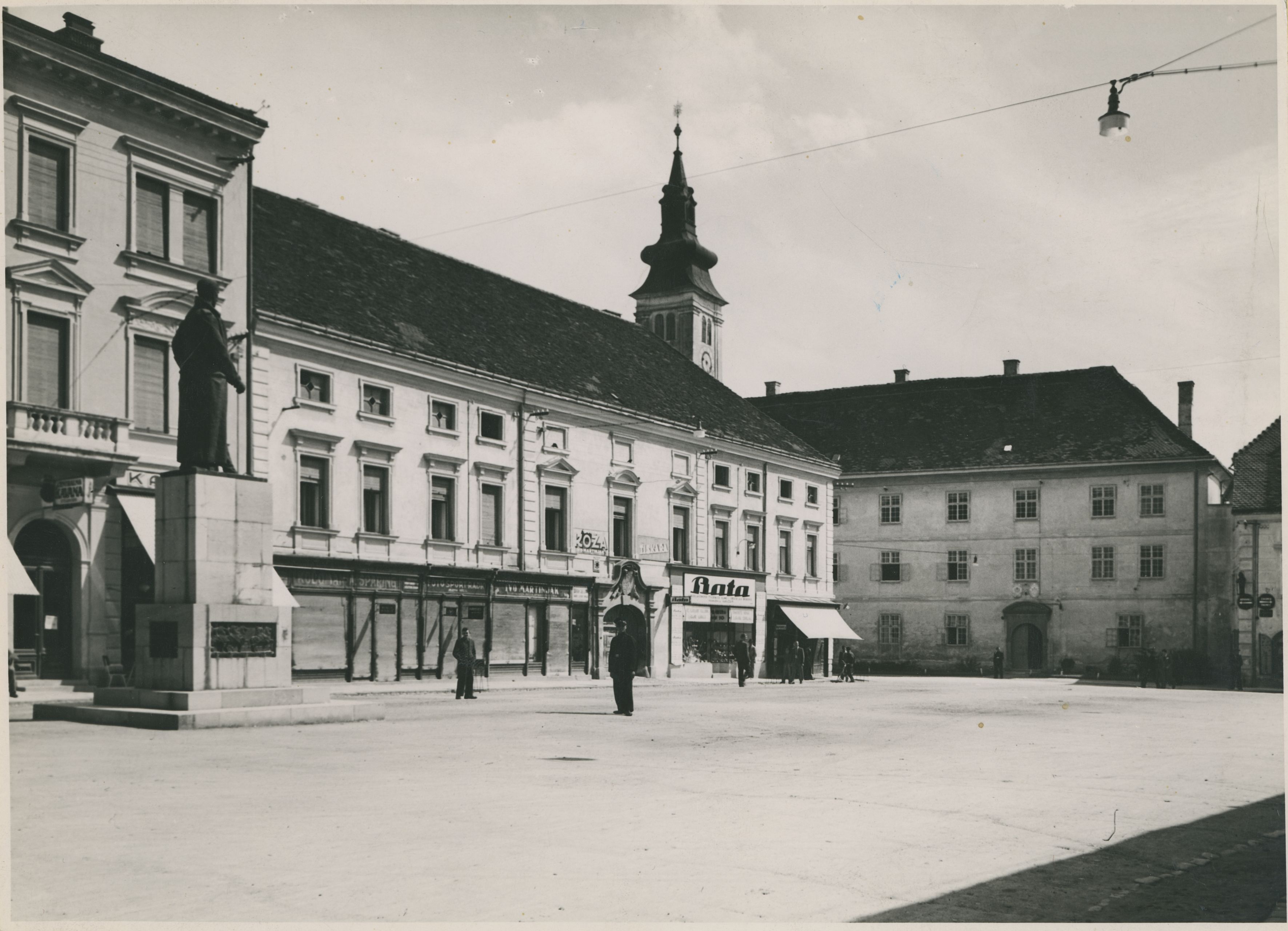 neutvrđen autor, Varaždin - glavni trg