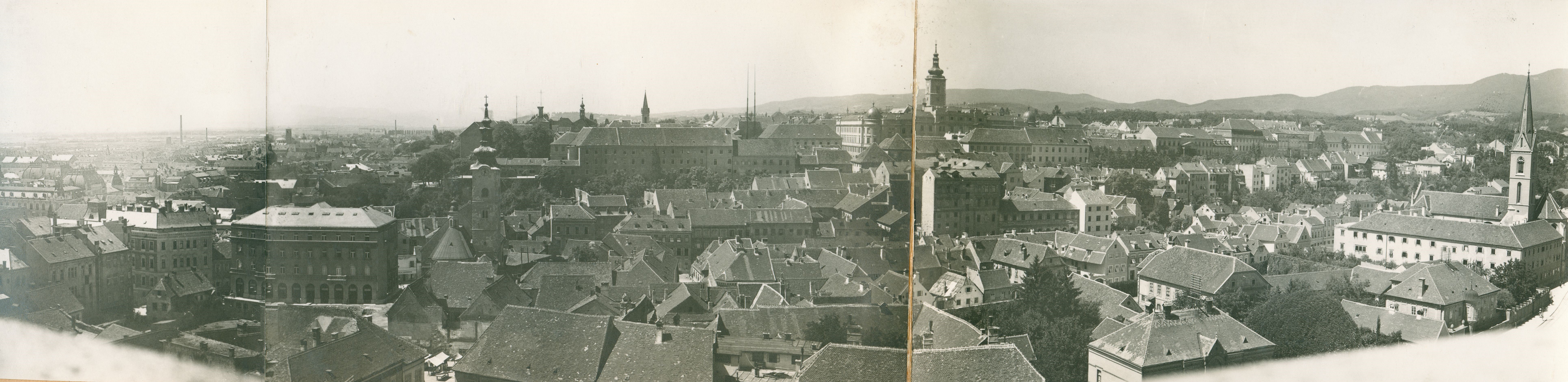 Vladimir Horvat, Zagreb - Veduta grada