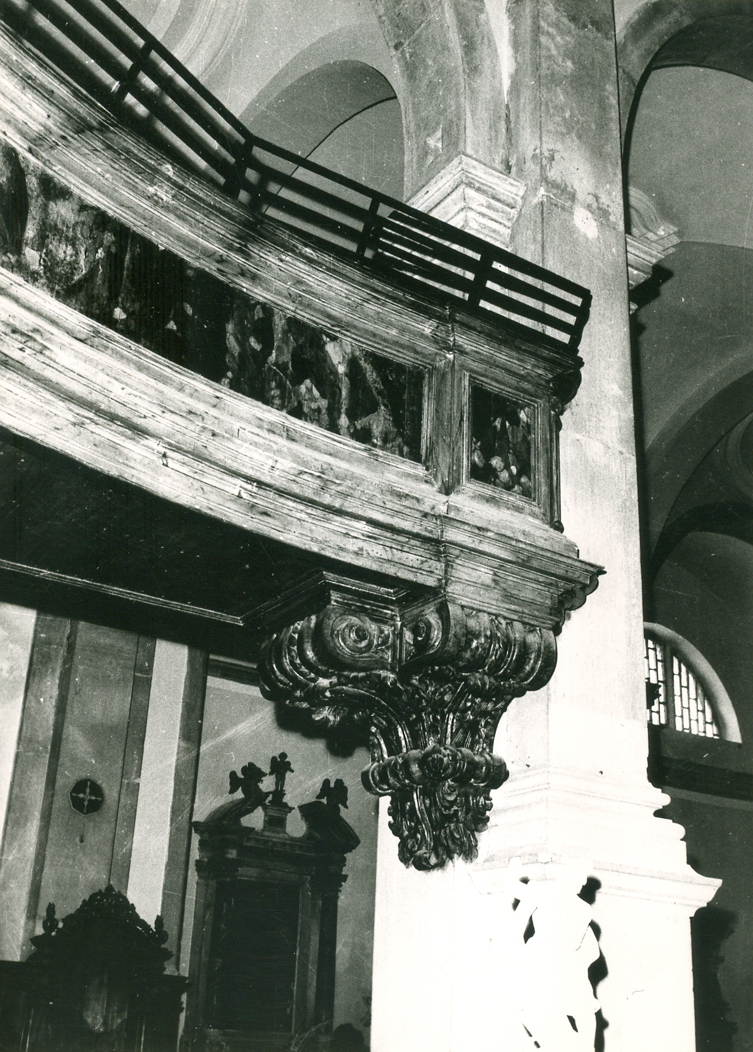 Nino Vranić, Rovinj (Rovinj) - Župna crkva Sv. Eufemije - Detalj dekoracije pjevališta