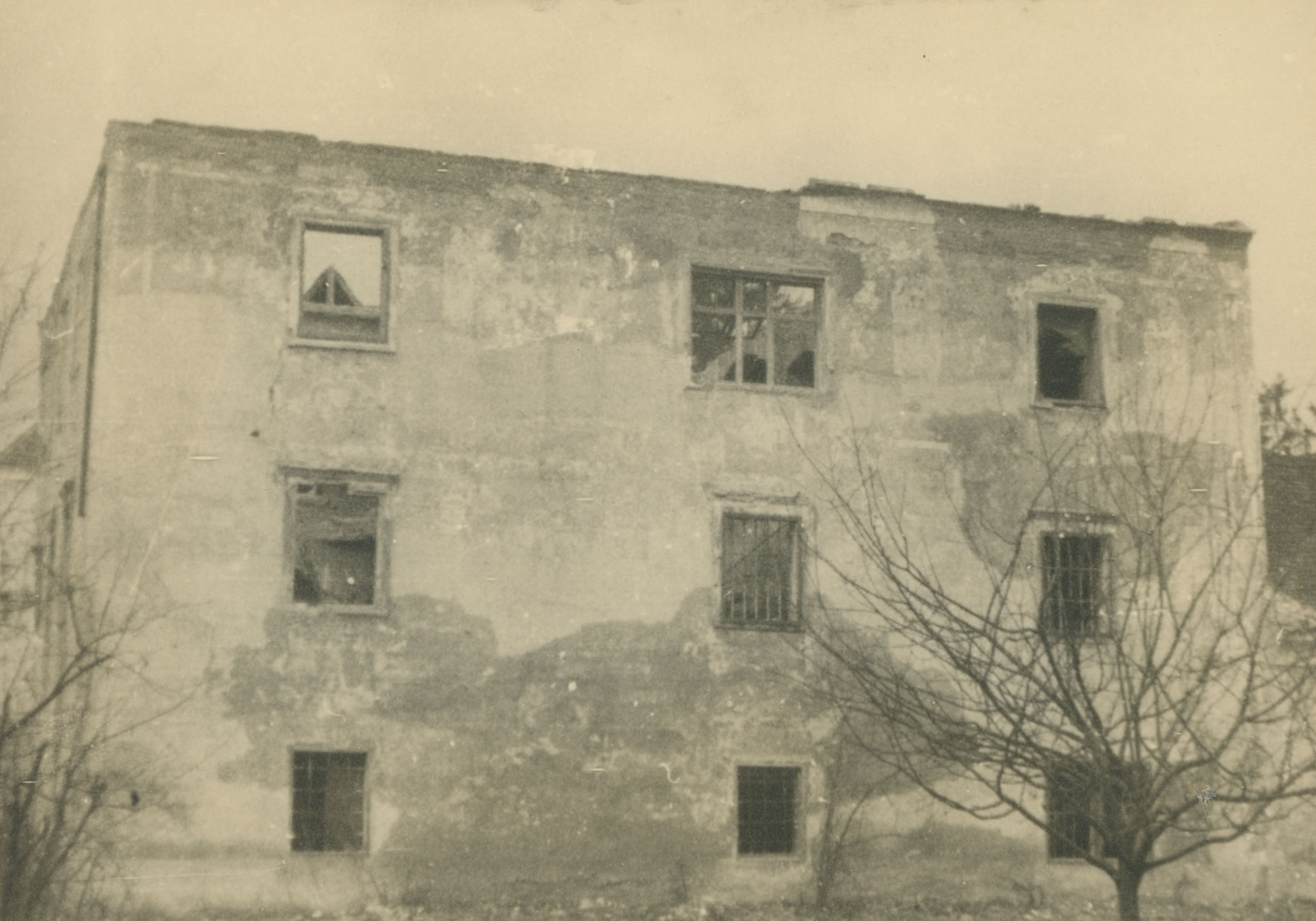 neutvrđen autor, Ivanec - Stari grad, južno pročelje zapadnog krila