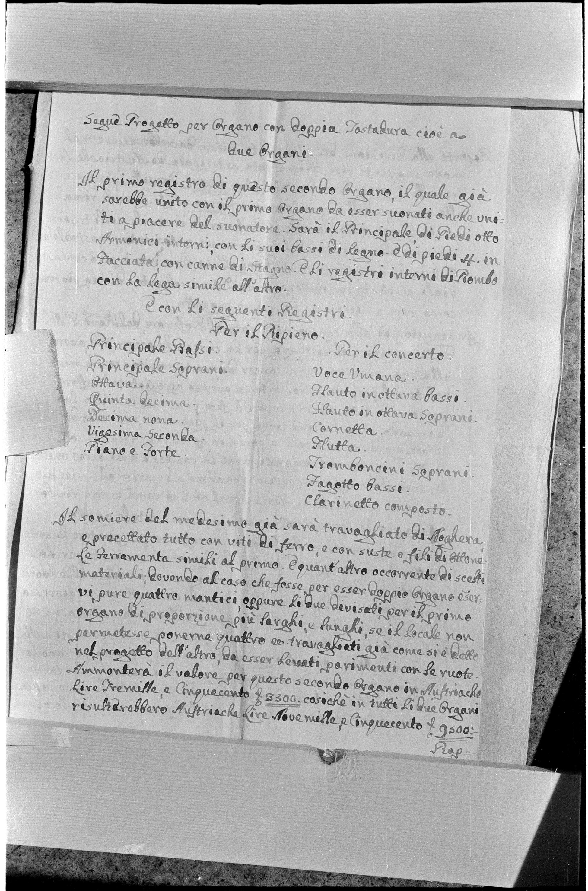 Ermin Armano, Cres (Mali Lošinj) - Arhiv katedrale - Prepiska s A. Callidom