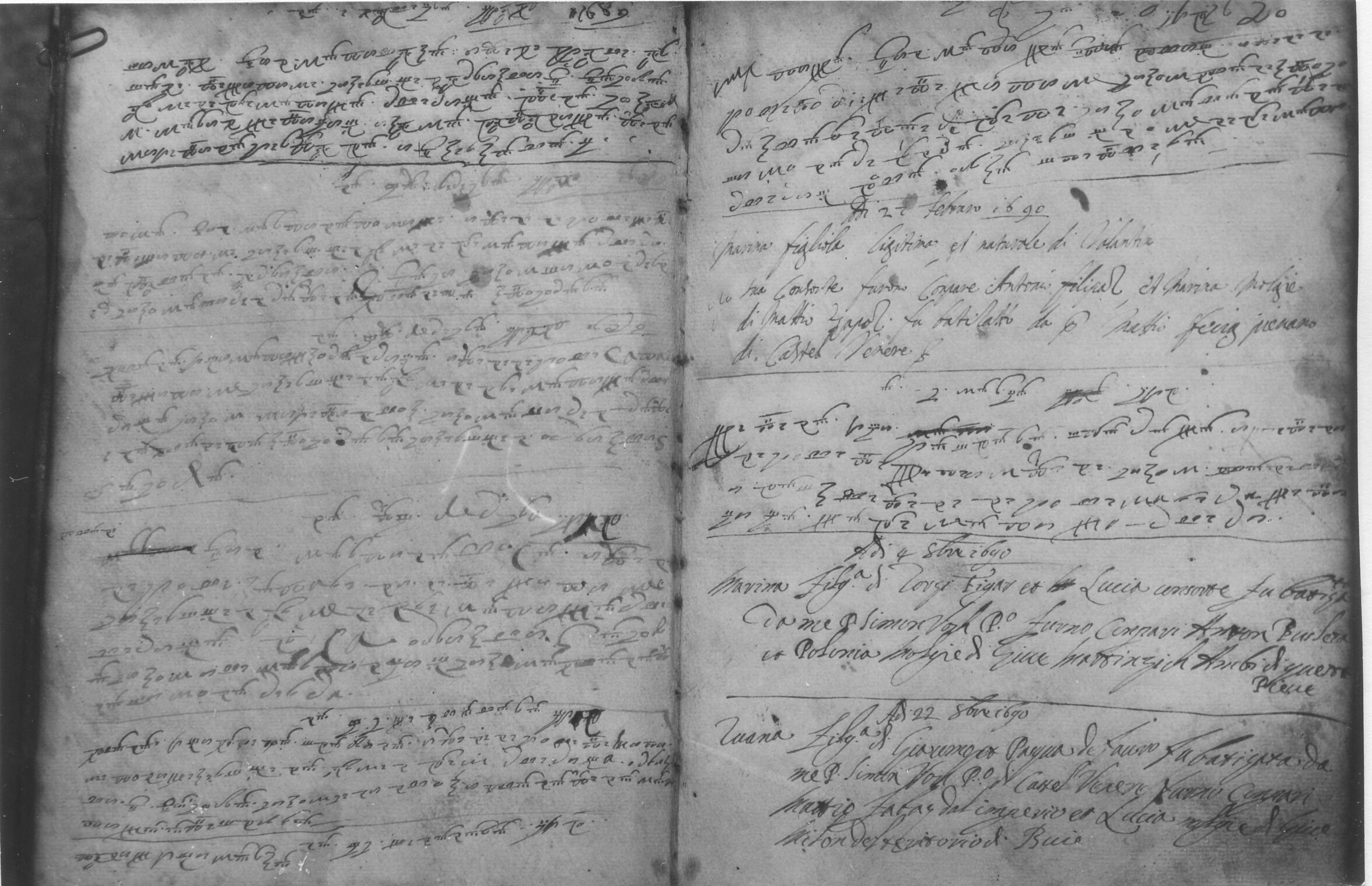 Branko Fučić, Kaštel (Buje), glagoljska matica iz 1668. godine u Arhivu župnog dvora