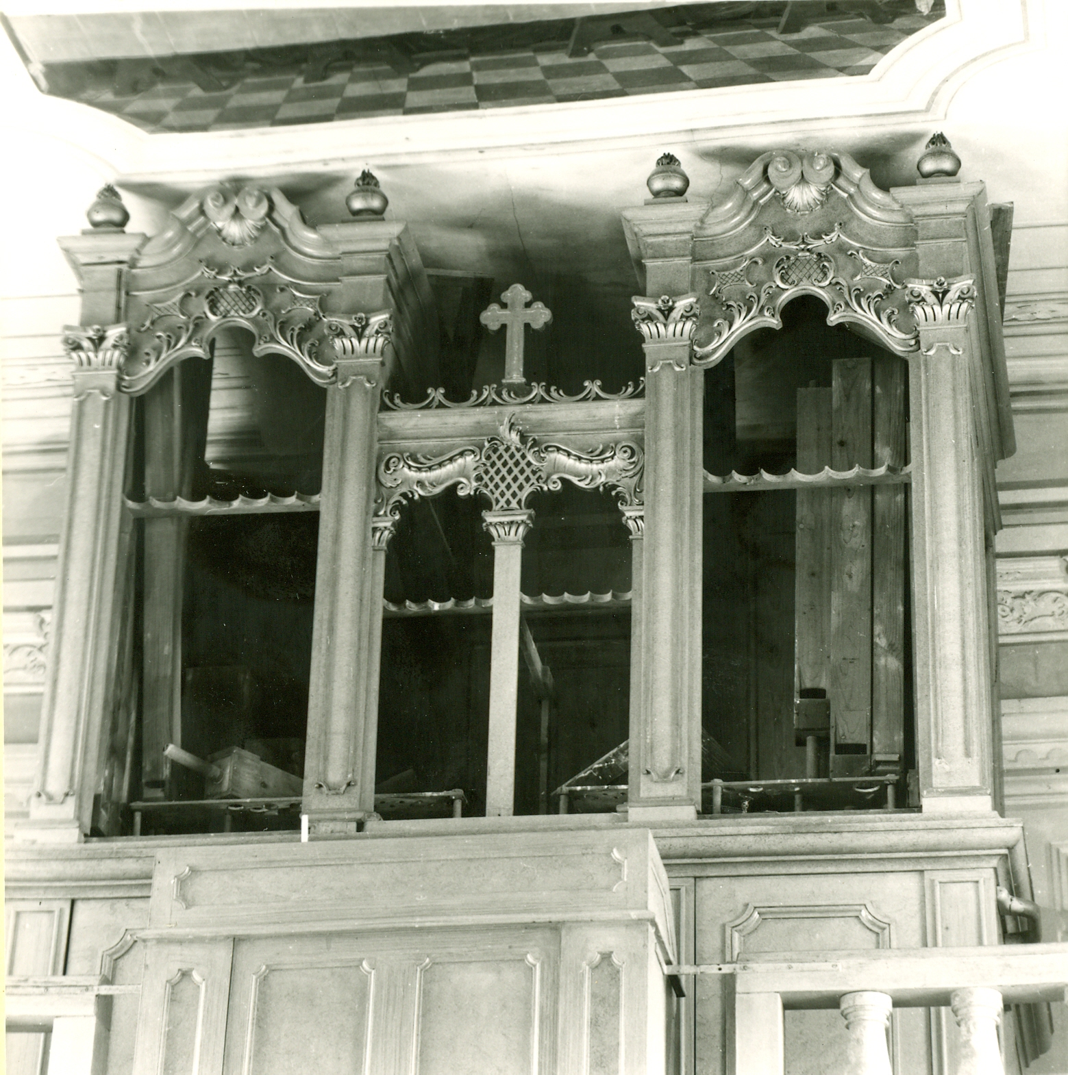 Nino Vranić, Petlovac (Beli Manastir) - Župna crkva Sv. Križa - Prospekt - total