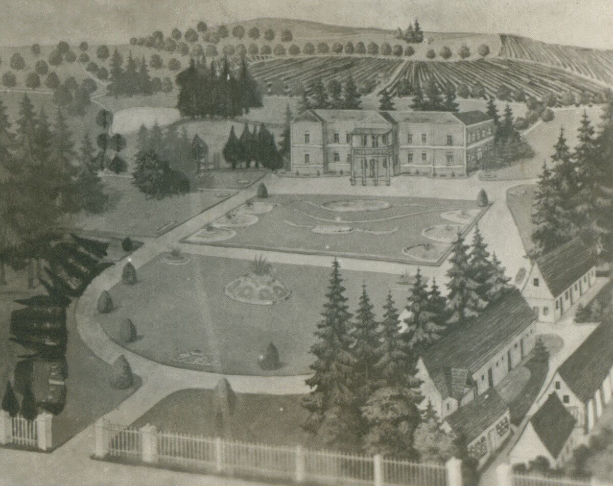 Gornji Laduč - Dvorac Vraniczany, grafika