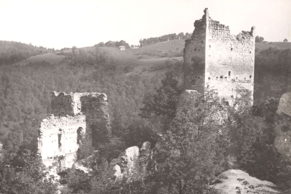 Samobor - Stari grad, južna strana