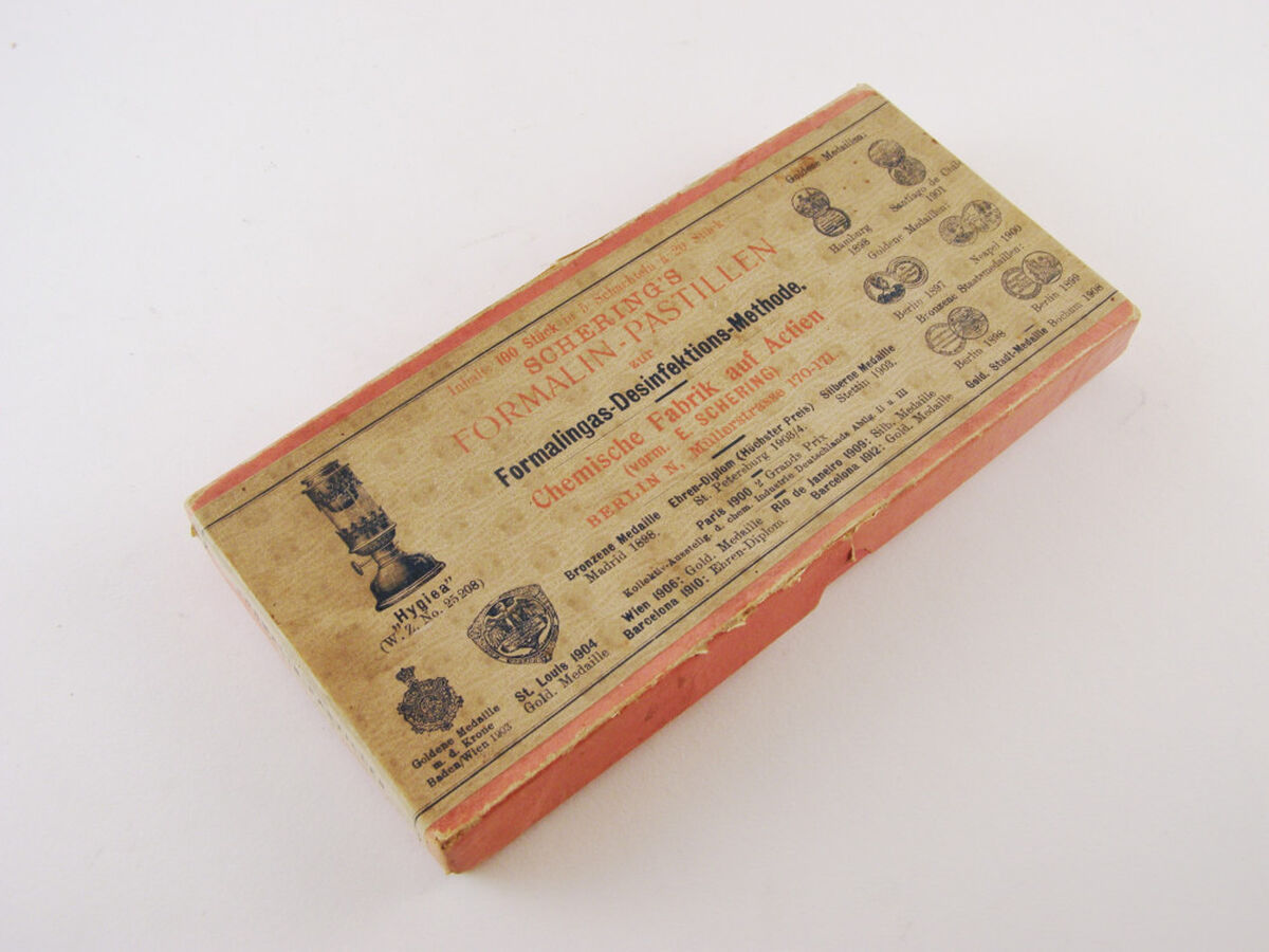 Schering's Formalin-pastillen