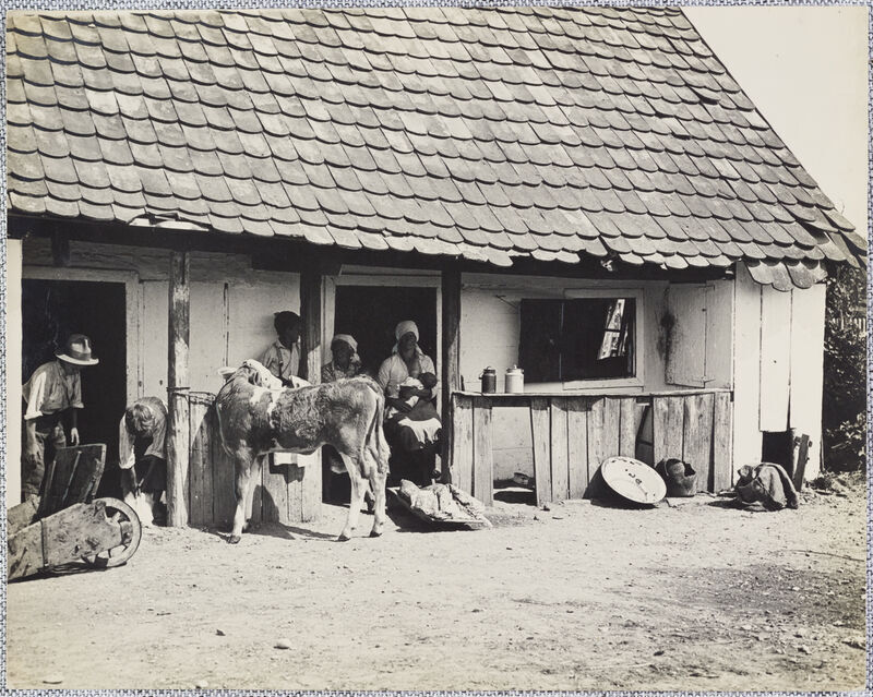 Zagreb 1924. - loši stanovi. Sa Trešnjevke