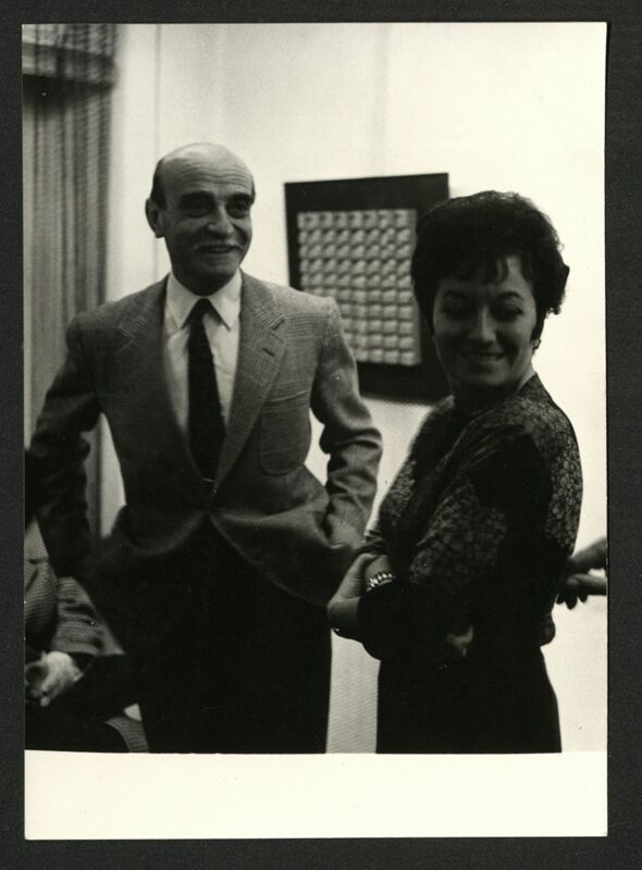 Fotografija - otvorenje izložbe u Galeriji Cadario - na fotografiji: Lucio Fontana